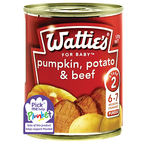 Watties Baby Food Pumpkin, Potato & Beef 120gm