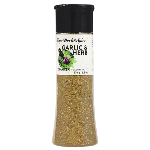 Cape Herb & Spice Garlic & Herb Salt Shaker 275g