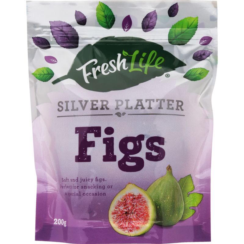Fresh Life Silver Platter Figs 200g