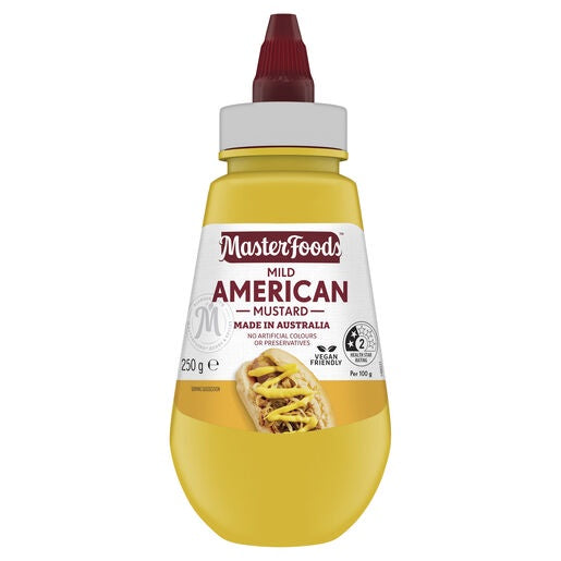 Masterfoods Mustard Mild American 250g