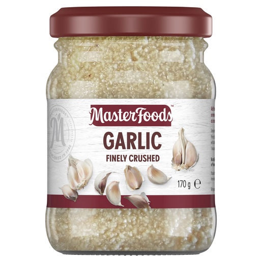 Masterfoods Finely Crushed Garlic 170g