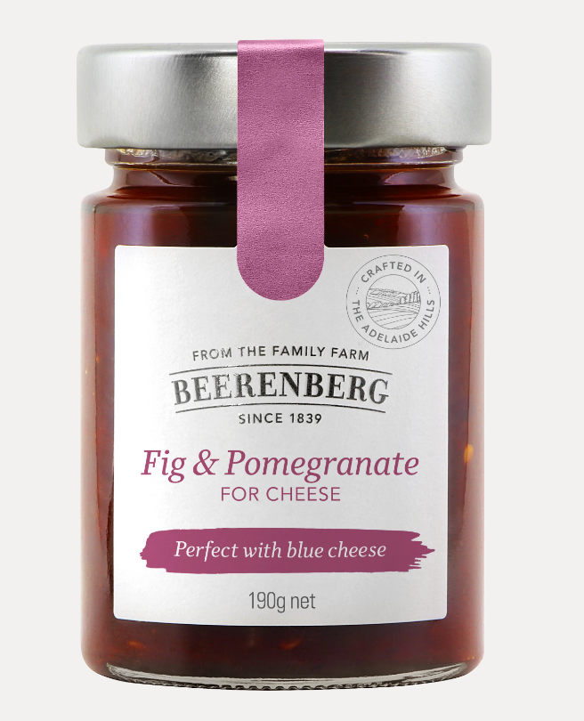Beerenberg Fig & Pomegranate for Cheese 190g