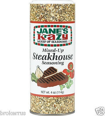 Janes Krazy Steakhouse Seasoning 113g