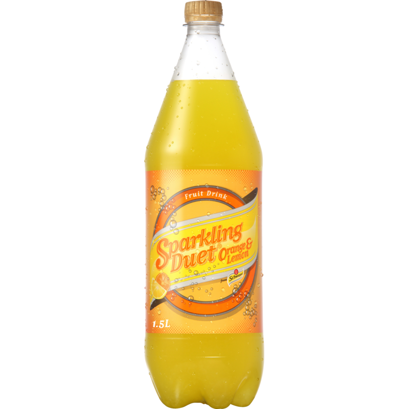 Schweppes Sparkling Duet Orange/ Lemon 1.5L