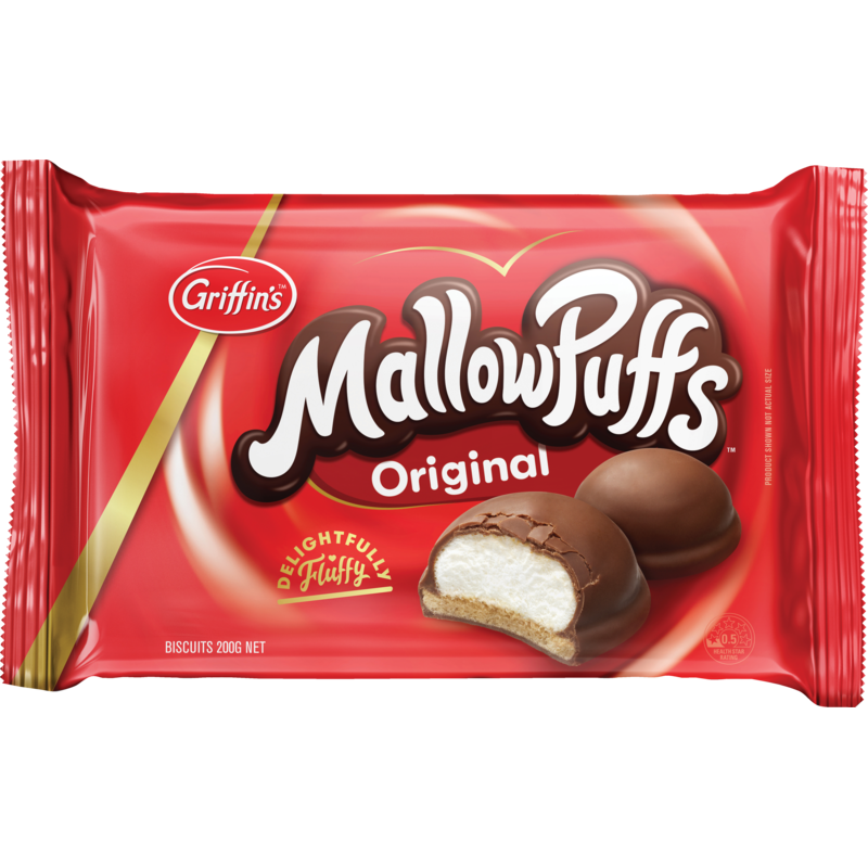 Griffins Mallowpuffs Chocolate Biscuits 200g