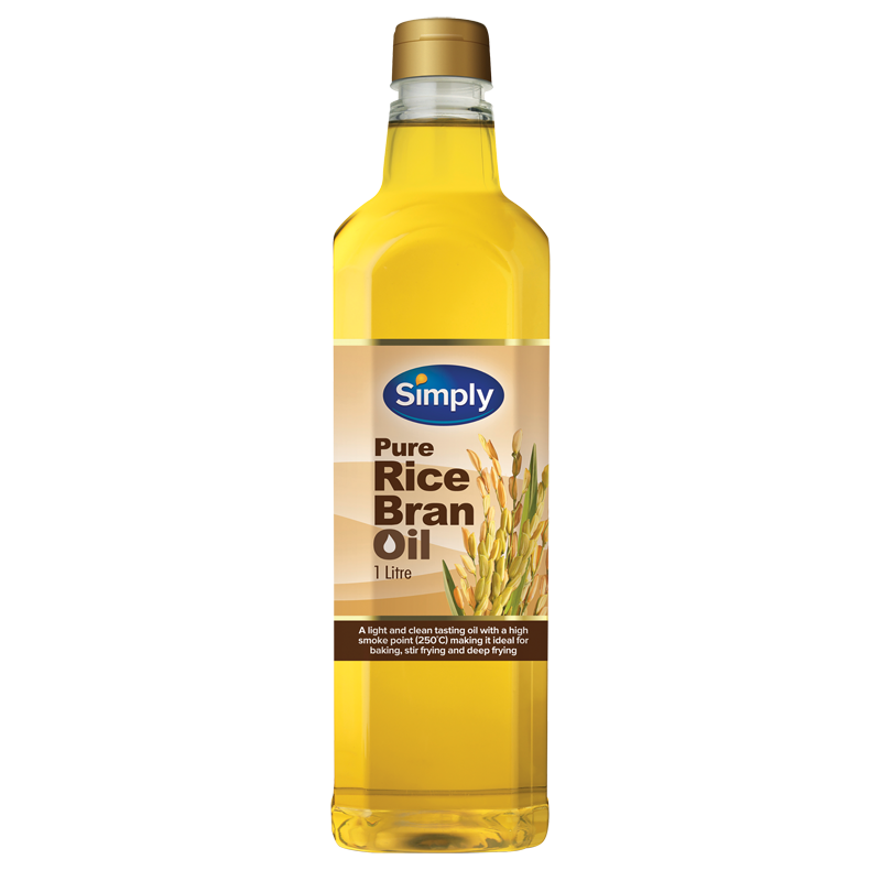Simply Pure Rice Bran Oil 1L