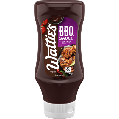 Watties Upside Down BBQ Sauce 560gm