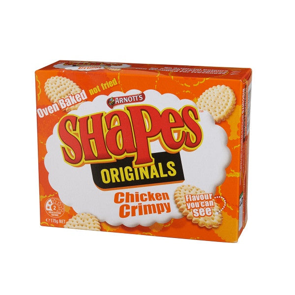 Arnotts Shapes Chicken Crimpy Crackers 175g