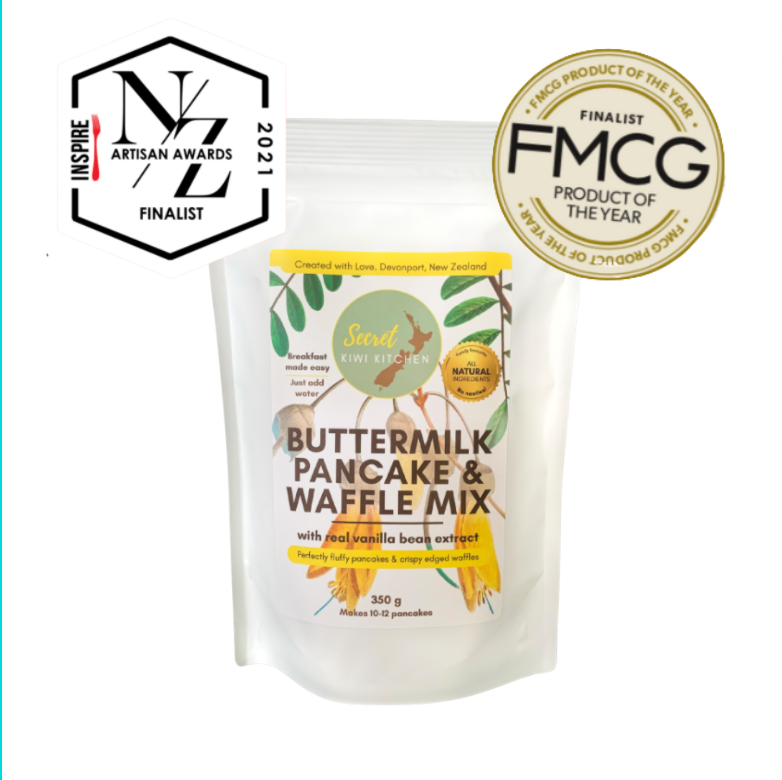 Secret Kiwi Kitchen Buttermilk Pancake & Waffle Mix 350g